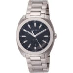 Gucci Quartz Black Dial Stainless Steel Gg2570 Collection -YA142312