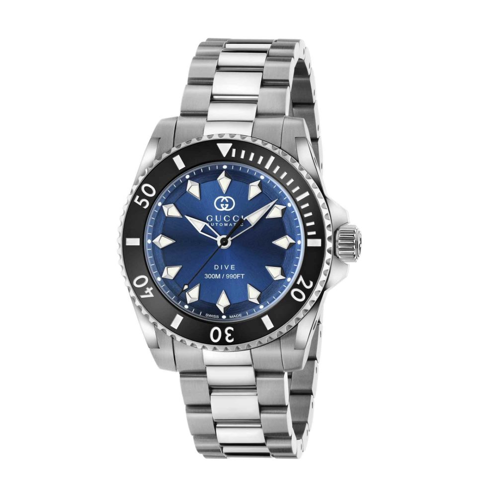 Gucci Dive Automatic Blue Dial Men’s Watch YA136362