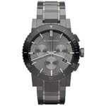 Burberry Men’s Watch Chronograph 42mm The City Gunmetal Grey BU9381